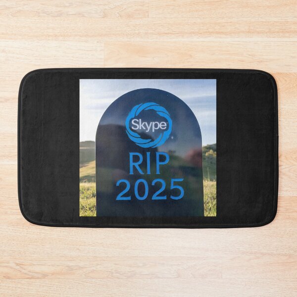 Item preview, The Death of Skype – RIP 2025 designed and sold by Philippa Shop.