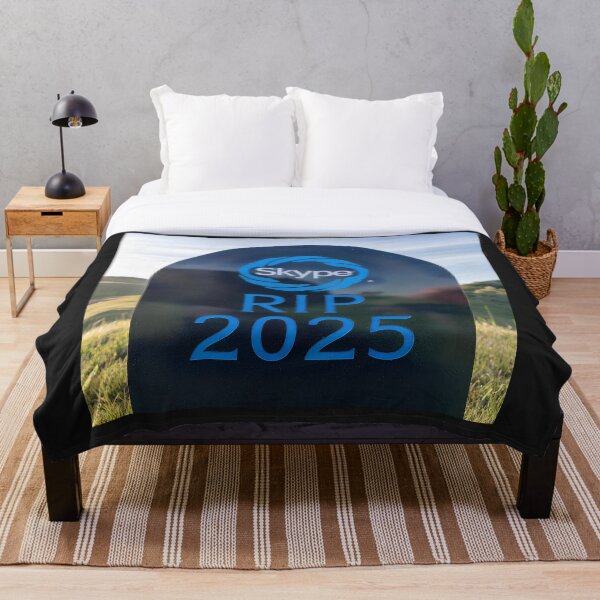 Item preview, The Death of Skype – RIP 2025 designed and sold by Philippa Shop.