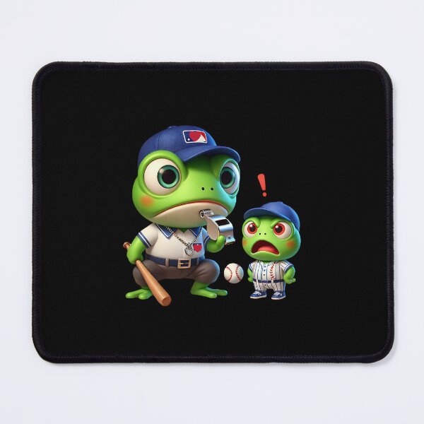 Item preview, Baseball Frogs - Umpire and Little Player designed and sold by ATOTI.