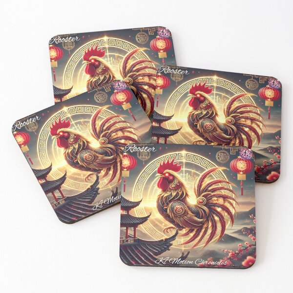 Item preview, "Celestial Rooster - KMotionChronicles Chinese Zodiac Art" designed and sold by KMChronicles.