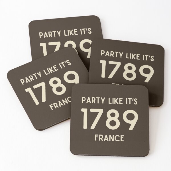 Item preview, Party like it's 1789 France designed and sold by DesignCollectiv.