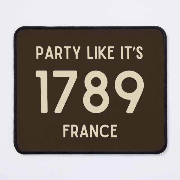 Item preview, Party like it's 1789 France designed and sold by DesignCollectiv.