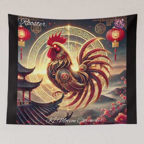 Item preview, "Celestial Rooster - KMotionChronicles Chinese Zodiac Art" designed and sold by KMChronicles.