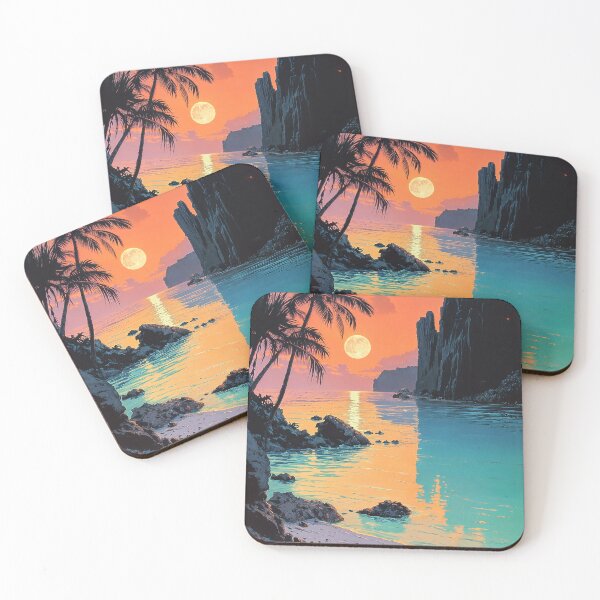 Item preview, Sunset Lagoon designed and sold by PalmettoPrintCo.