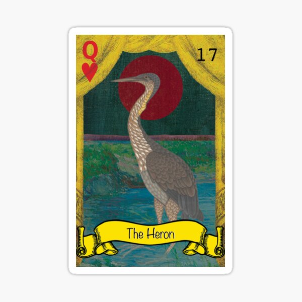 Item preview, The Heron designed and sold by TheArtofLucifer.
