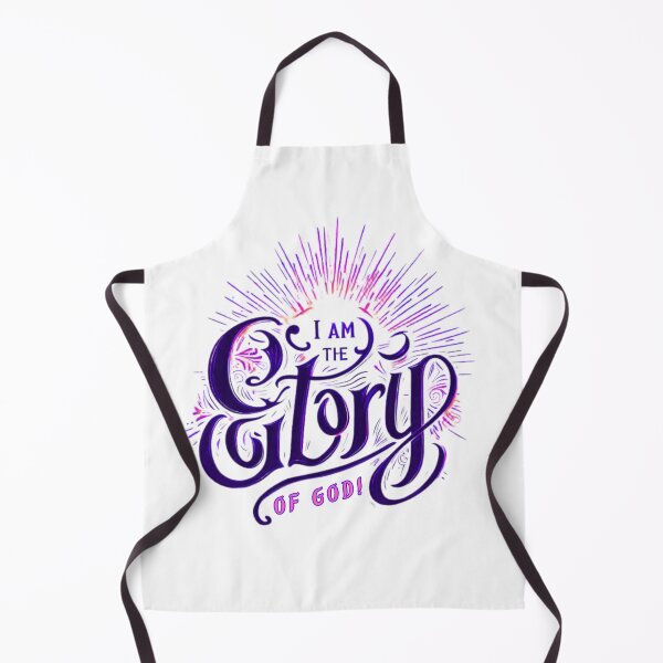 Item preview, I am the Glory of God (Purple font) designed and sold by anointedhelp.