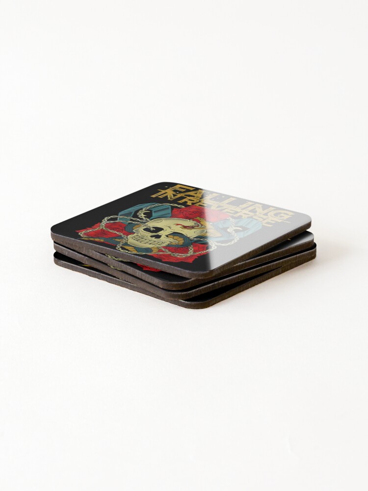 Thumbnail 4 of 5, Coasters (Set of 4), Falling In Reverse designed and sold by Design-Pricks.