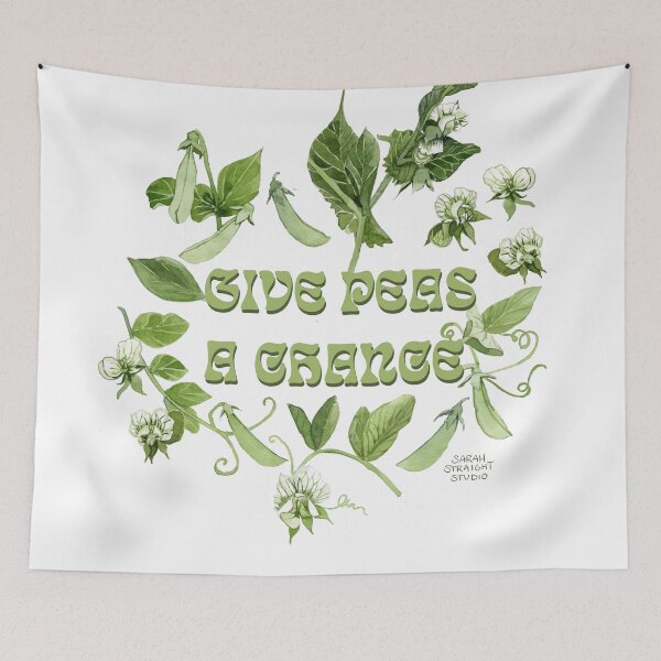Item preview, Give Peas a Chance designed and sold by sarahstraight.