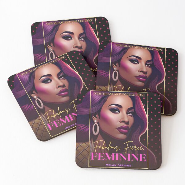 Item preview, Fabulous Fierce Feminine Glam Art Collection Melan Designs designed and sold by Melan Designs.