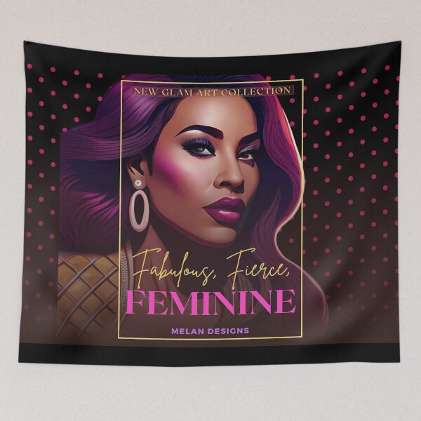 Item preview, Fabulous Fierce Feminine Glam Art Collection Melan Designs designed and sold by Melan Designs.