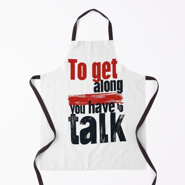 Item preview, Talk to get along A simple,minimalistic design designed and sold by JanChryzostom.