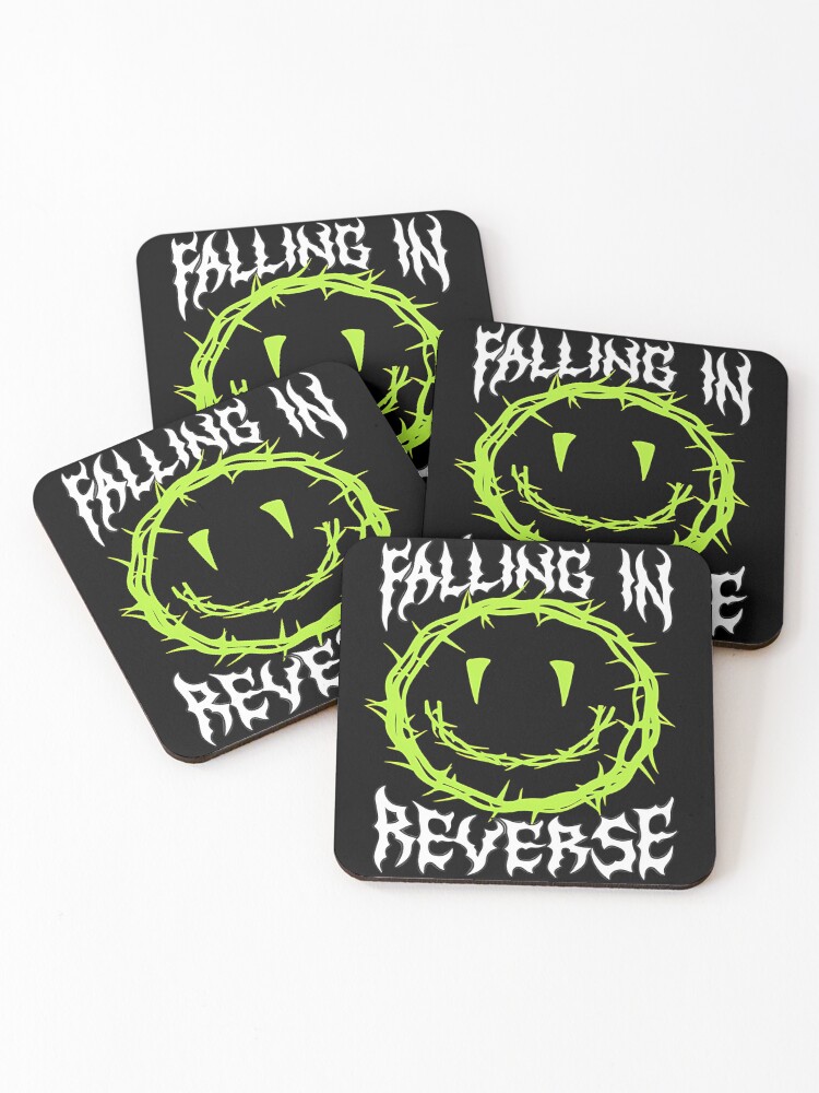 Thumbnail 1 of 5, Coasters (Set of 4), Falling In Reverse designed and sold by Design-Pricks.