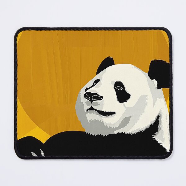 Item preview, Zen Panda – Minimalist Relaxation Art designed and sold by djovan.