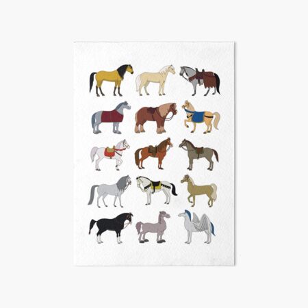 Item preview,  animated horses designed and sold by Jumty13.