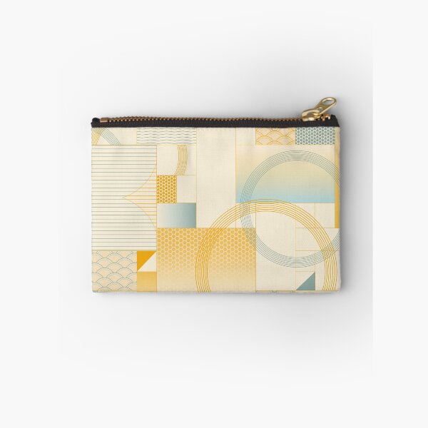 Item preview, Buttered Geometry – Geometric Yellow & Teal Abstract Art designed and sold by Stacey Spivak.
