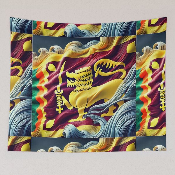 Item preview, Sri Lanka Flag designed and sold by Intriguing Designs.