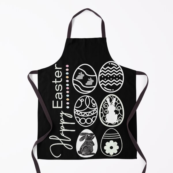 Item preview, Happy Easter elegant monochromatic design designed and sold by LaPaoTorres.