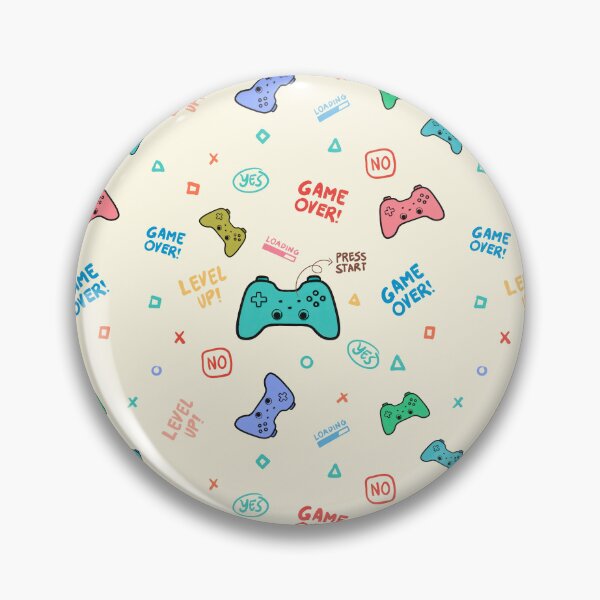 Item preview, Retro Gamer Seamless Pattern designed and sold by Deech Tree.