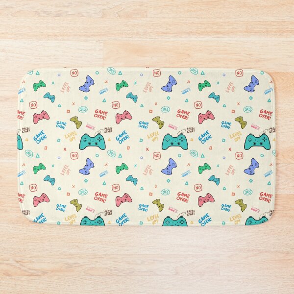 Item preview, Retro Gamer Seamless Pattern designed and sold by Deech Tree.
