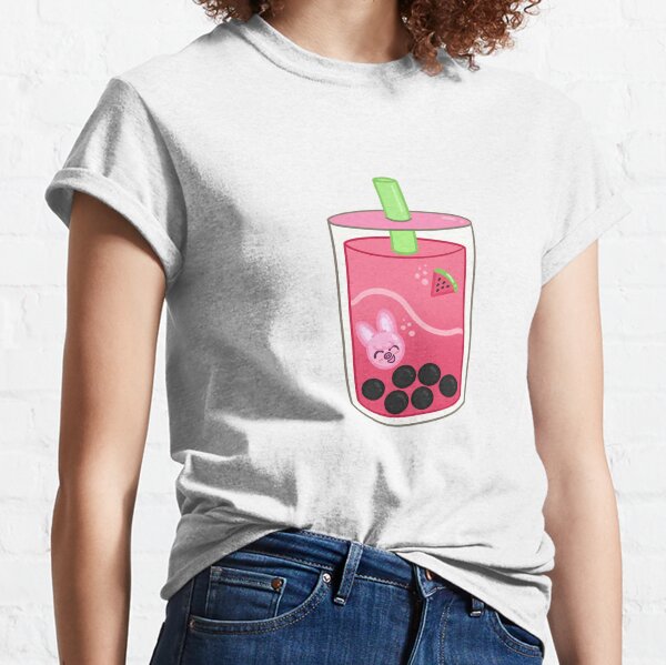 Item preview, Skzoo Dwaekki Boba Tea Bubble Tea Stray Kids Changbin designed and sold by RoseStrange.