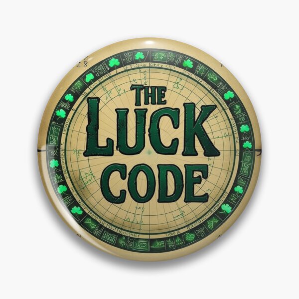 Item preview, The Luck Code – Mysterious Ancient Scroll with Shamrock Symbols designed and sold by Art Garden.