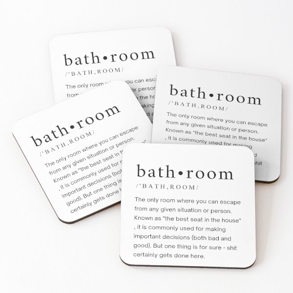 Item preview, Bathroom Definition designed and sold by Alberto Dominguez.