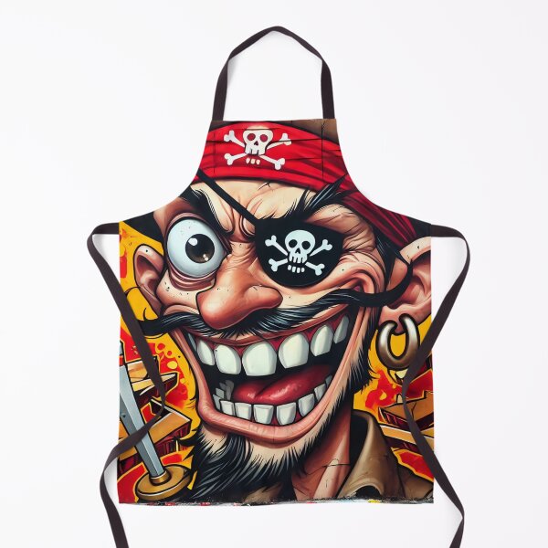 Item preview, Vibrant Pirate Graffiti - Urban Street Art designed and sold by aminz4.
