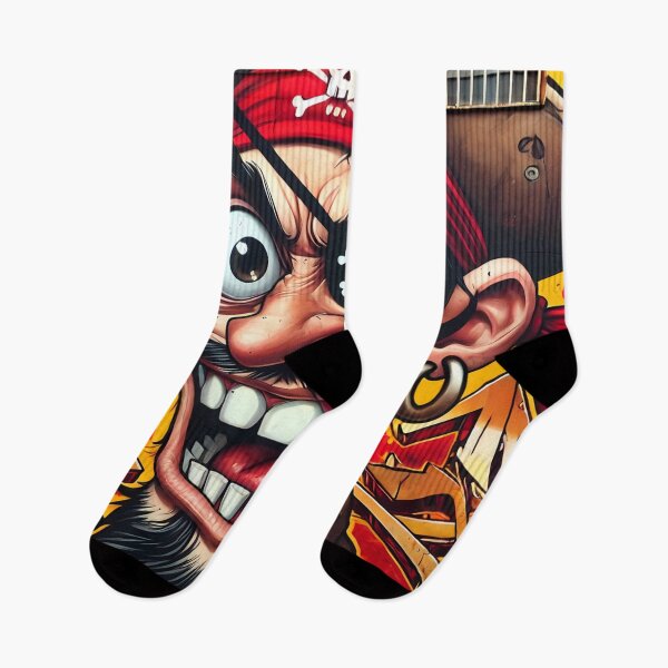 Item preview, Vibrant Pirate Graffiti - Urban Street Art designed and sold by aminz4.