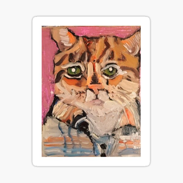 Aperçu de l'œuvre Chat orange créée et vendue par Shan-Eoin.