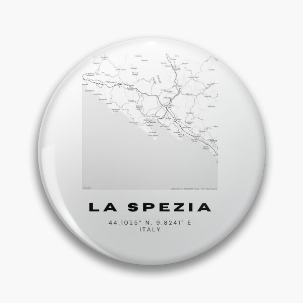 Item preview, Minimalist La Spezia Map Art - Italy City Coordinates Design designed and sold by RM-Journey.