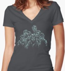 The Damned Women's Fitted V-Neck T-Shirt