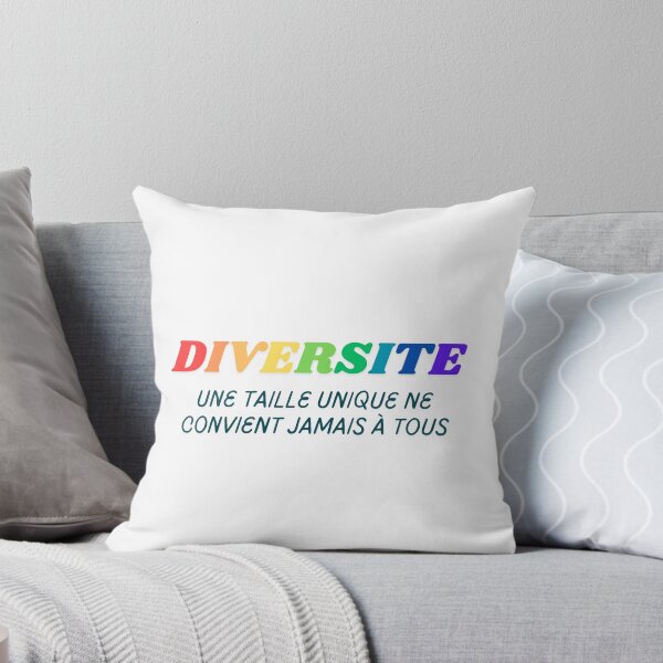 Aperçu de l'œuvre LA DIVERSITÉ HUMAINE - Mon dicton sur la diversité disponible en anglais créée et vendue par AmazonHermit.