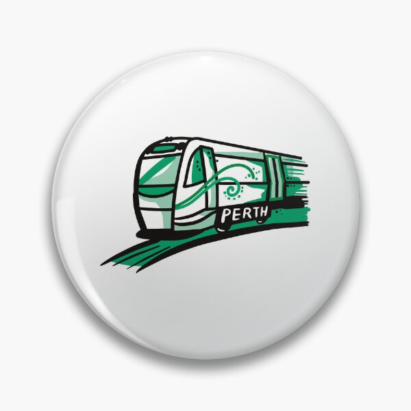 Item preview, Perth Green train designed and sold by jasmineberry.