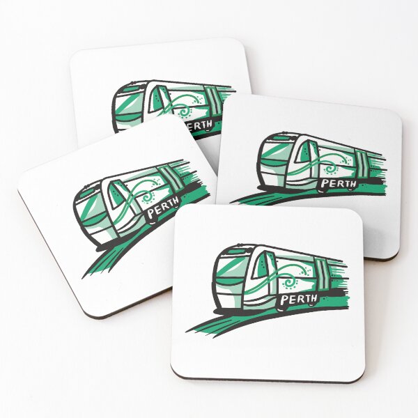 Item preview, Perth Green train designed and sold by jasmineberry.