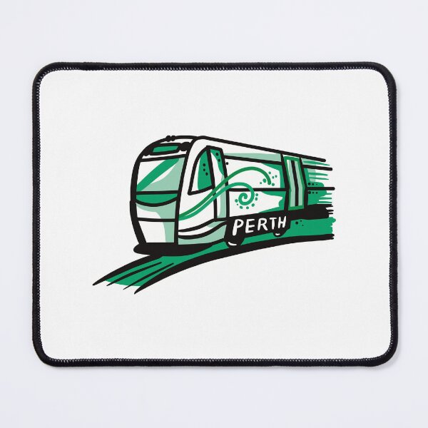Item preview, Perth Green train designed and sold by jasmineberry.