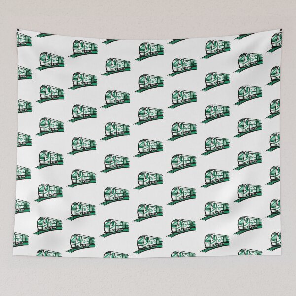 Item preview, Perth Green train designed and sold by jasmineberry.