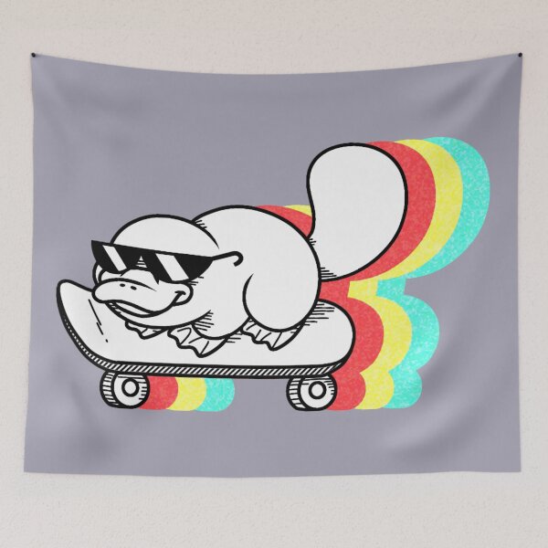 Item preview, The most radical platypus ever designed and sold by Imaplatypus.