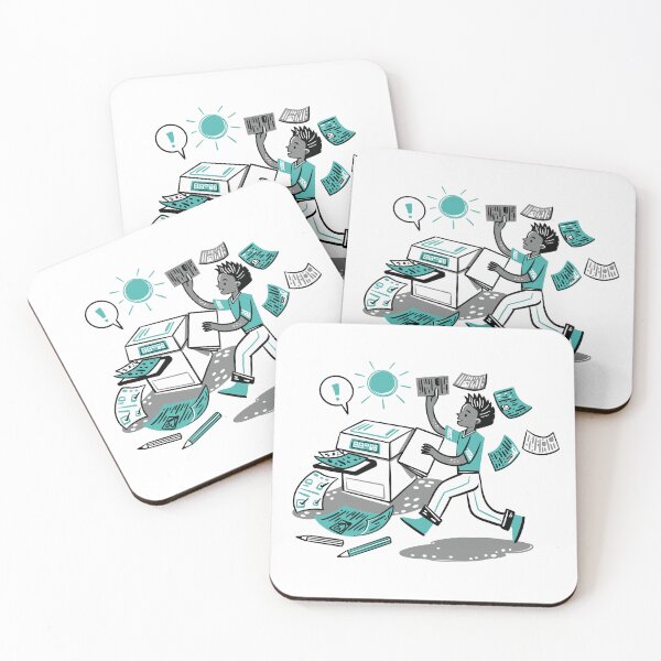 Item preview, A teacher furiously Photocopying ! designed and sold by jasmineberry.