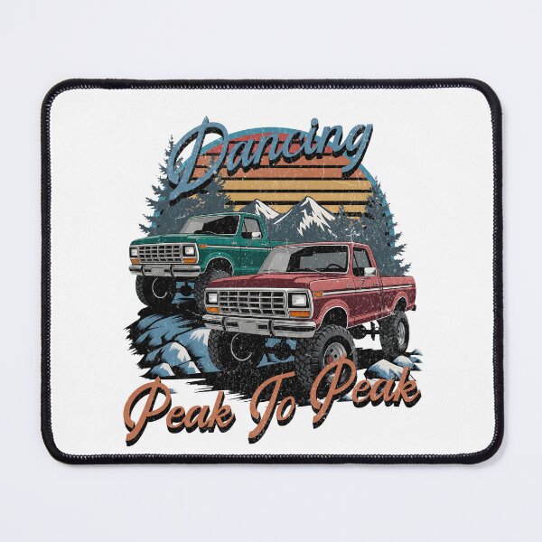 Item preview, Dancing Peak to Peak – Classic Off-Roading Vintage Truck Adventure designed and sold by EpochFusion.