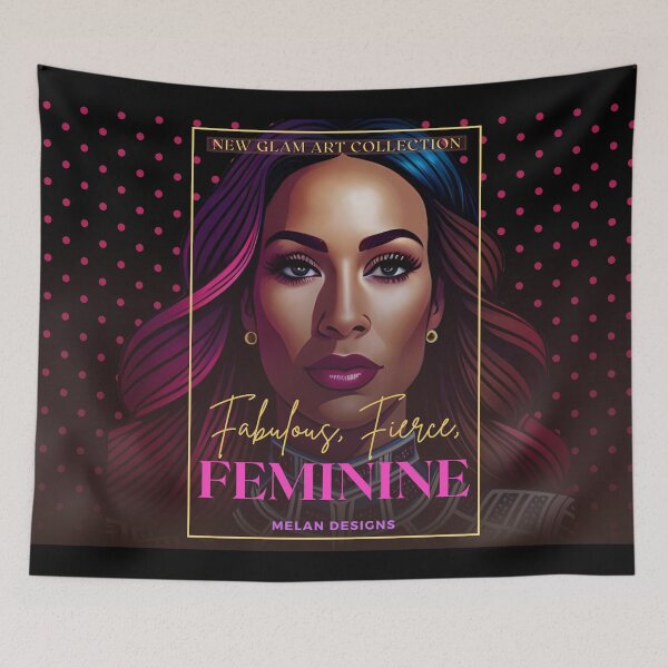 Item preview, Fabulous Fierce Feminine Glam Art Collection Melan Designs designed and sold by Melan Designs.
