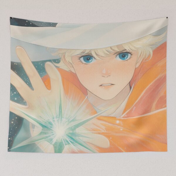 Item preview, Retro 80s Anime Wizard designed and sold by lostinpixels.