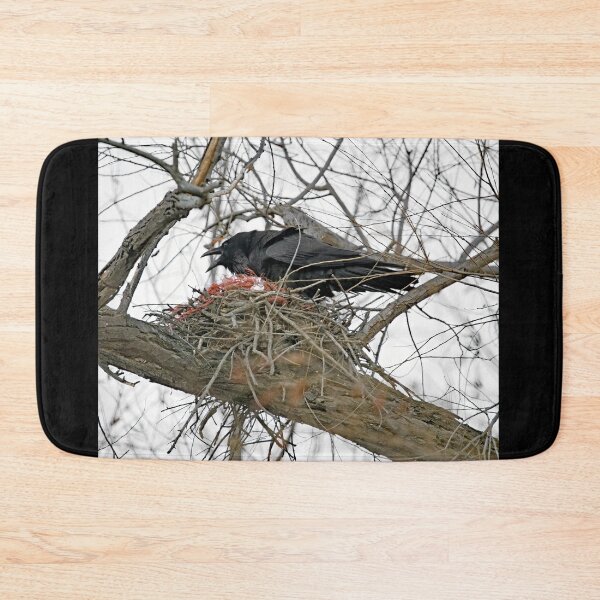 Item preview, Crow Visits Empty Nest designed and sold by CarolM.