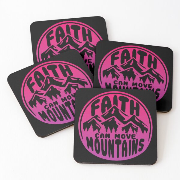 Item preview, Matthew 17:20 Faith Can Move Mountains designed and sold by plushism.