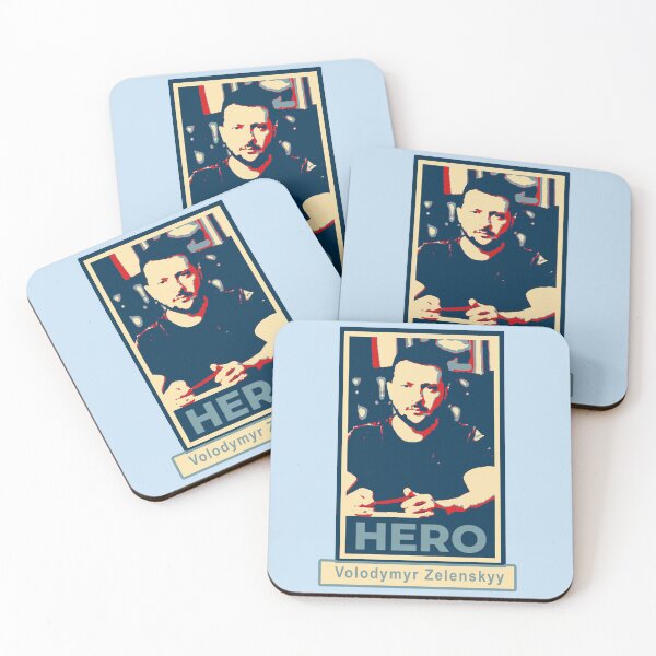 Item preview, Volodymyr Zelenskyy  HERO Ukraine Slava Ukraini designed and sold by Greenbaby.