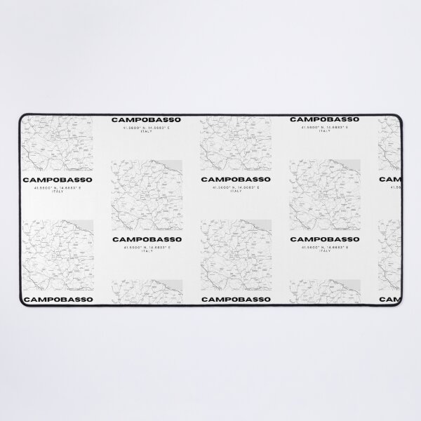 Item preview, Minimalist Campobasso Map Art - Italy City Coordinates Design designed and sold by RM-Journey.