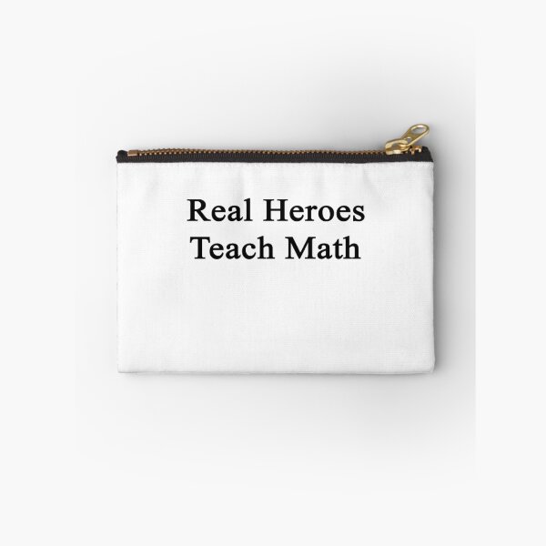Item preview, Real Heroes Teach Math  designed and sold by supernova23.
