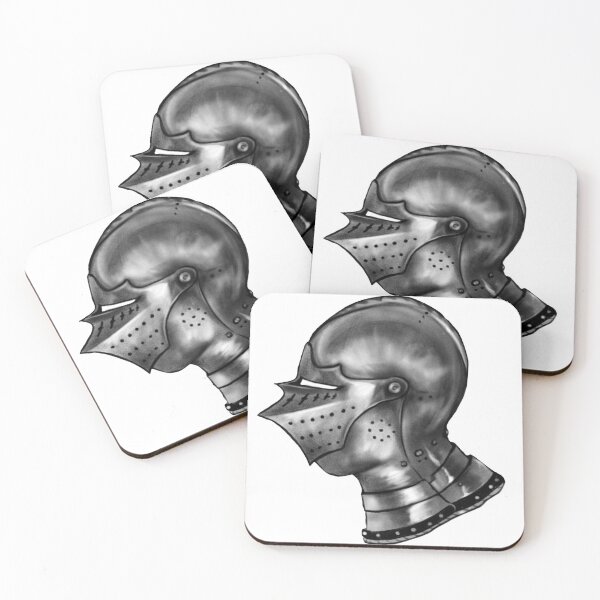 Item preview, Knight Helmet Side Profile designed and sold by BatSquatched.