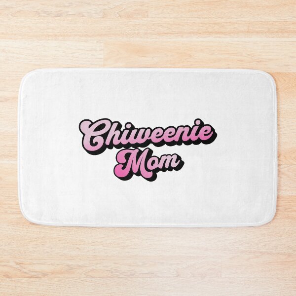 Item preview, Chiweenie Mom Cute Pink Cursive Summer Gift designed and sold by Guarddogdrive.