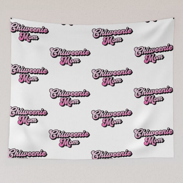 Item preview, Chiweenie Mom Cute Pink Cursive Summer Gift designed and sold by Guarddogdrive.