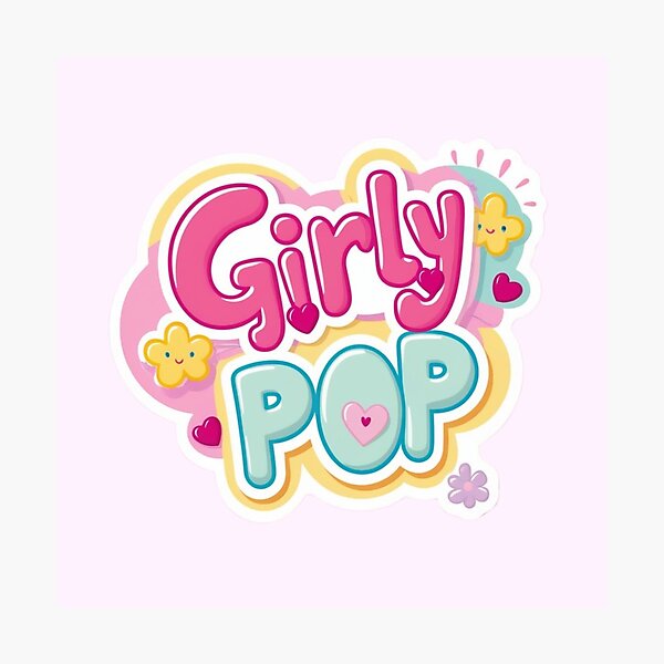 Item preview, Kawaii Cartoon Pretty Pink Girly Pop  designed and sold by hannah01789.